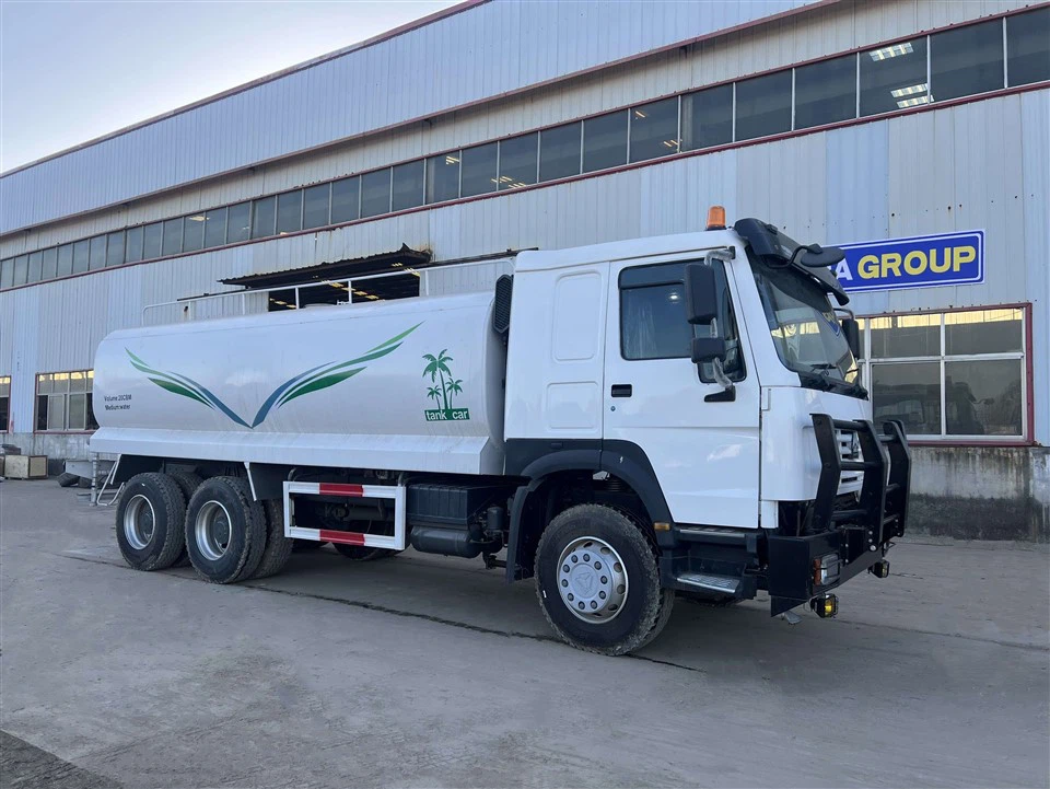 Naudotas „Howo 6x4 Sprinkler“ sunkvežimis už gerą kainą